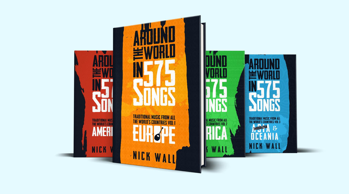 Book Release: 'Around the World in 575 Songs' by Nick Wall