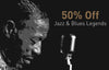 50% Off Jazz & Blues Titles!