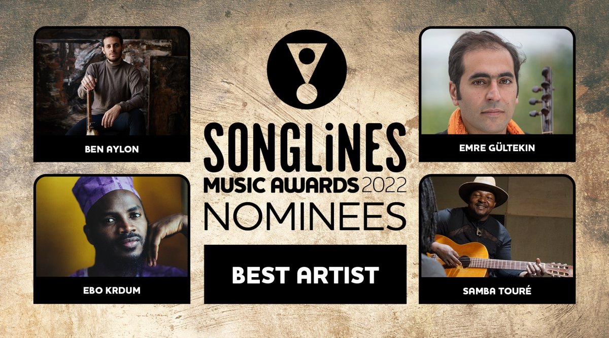 Ben Aylon nominated for Best Artist at Songlines Music Awards 2022 - World Music Network