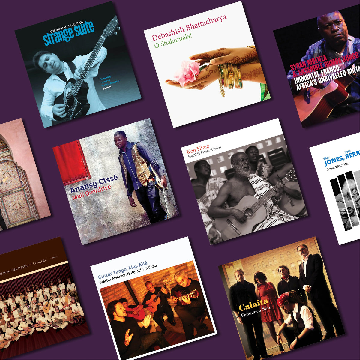 Global Guitar (10 x CD bundle) - World Music Network